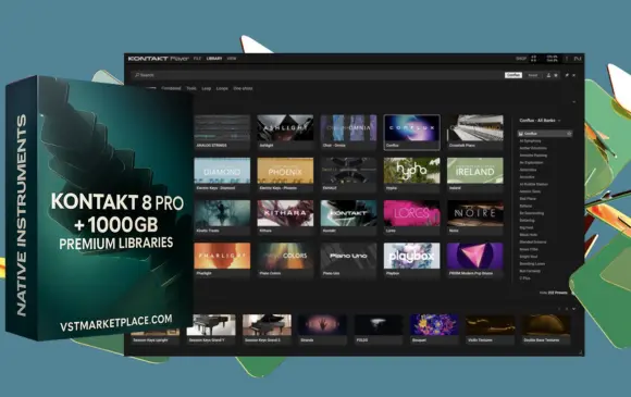 Kontakt 8 PRO + 1000GB Premium Libraries