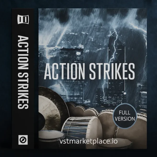 Native Instruments Action Strikes Kontakt Library cinematic percussion