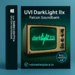 UVI Darklight IIx Falcon Library – vintage digital workstation recreated with classic 80s synth and sampler sounds for Falcon and UVI Workstation
