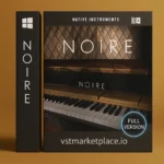 Native Instruments Noire Piano Library Full Version – intimate grand piano for Kontakt with deep sampling and cinematic resonance