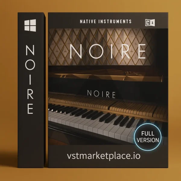 Native Instruments Noire Piano Library Full Version – intimate grand piano for Kontakt with deep sampling and cinematic resonance