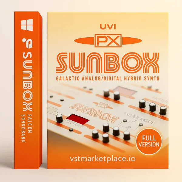 PX SunBox Falcon Library Full Version – UVI PX series vintage synth library for Falcon and UVI Workstation