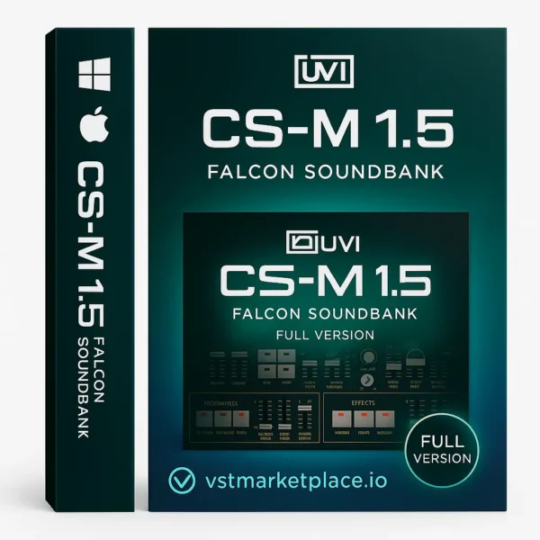 UVI CS-M 1.5 Falcon Soundbank – vintage analog synth soundbank for UVI Falcon and Workstation
