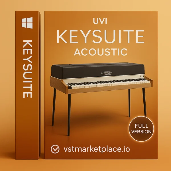 UVI Key Suite Acoustic Falcon Library – deeply sampled acoustic pianos and keyboards for UVI Falcon and UVI Workstation