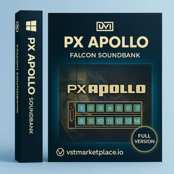 UVI PX Apollo Falcon Soundbank – analog polysynth library inspired by rare vintage synths for UVI Falcon and Workstation