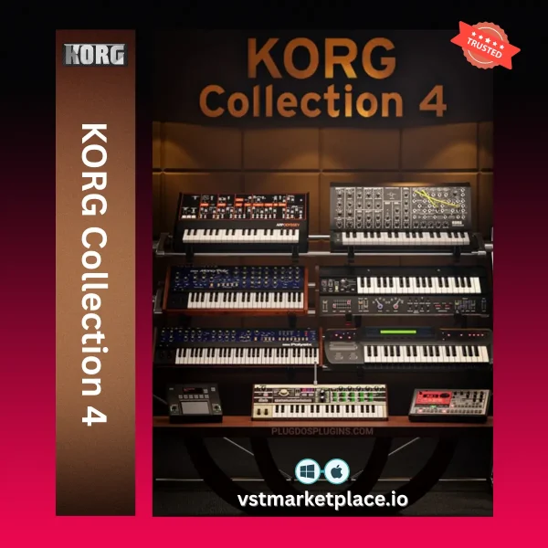KORG Collection 4 40+ legendary vintage synthesizer emulations including M1, MS-20, Wavestation and classic keyboards