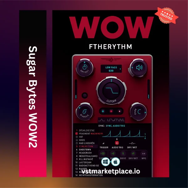 Sugar Bytes WOW2 – Creative Multi Filterbox Plugin