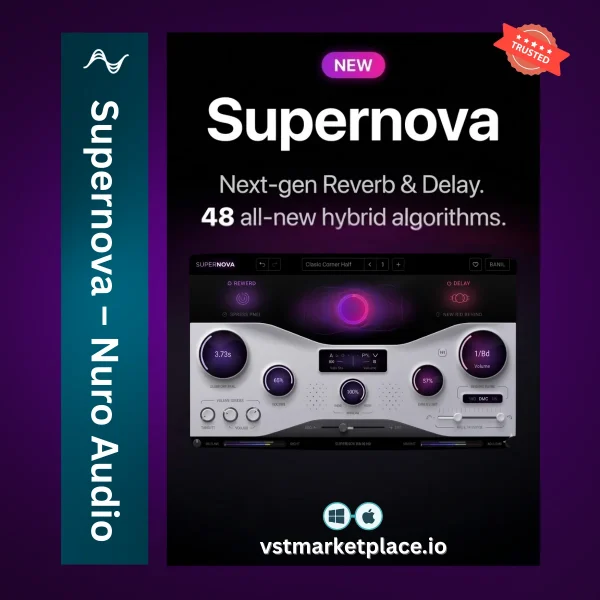 Nuro Audio – Supernova Hybrid Reverb & Delay Plug-in