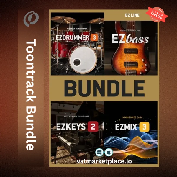 Toontrack Complete Bundle – SD3, EZdrummer 3, EZbass, EZkeys & EZmix