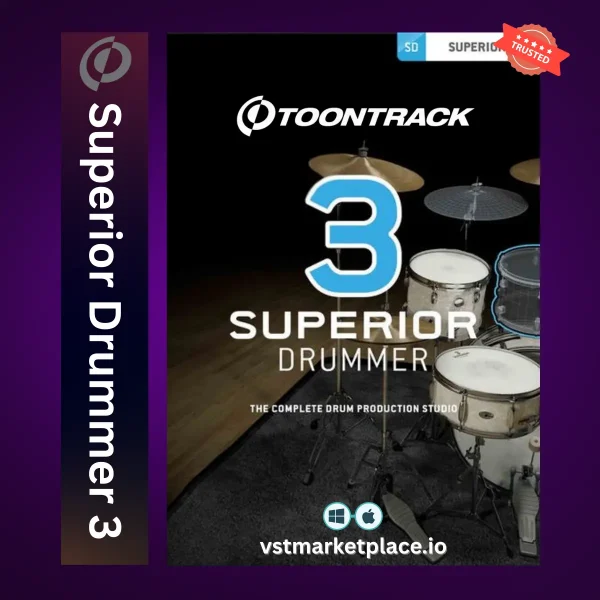 Toontrack Superior Drummer 3 – Complete Drum Production Studio