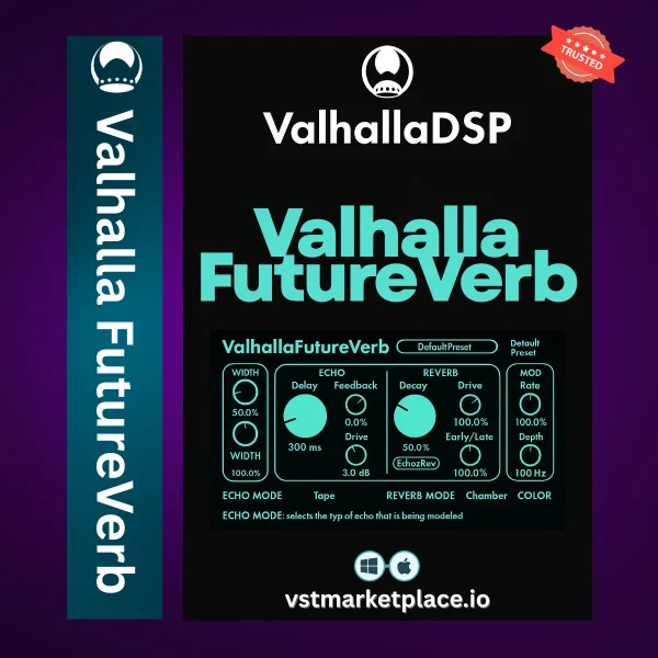 Valhalla DSP – Valhalla FutureVerb (Futuristic Reverb Plugin)
