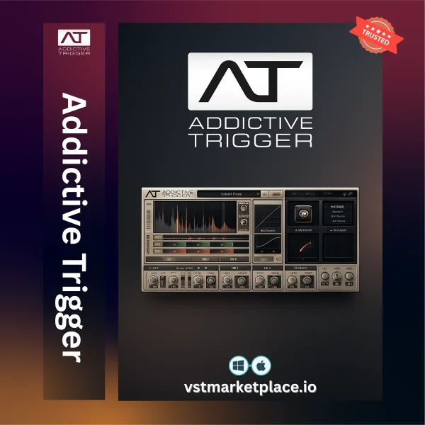 XLN Audio Addictive Trigger (Latest 2026) - Intelligent Drum Replacement Plugin