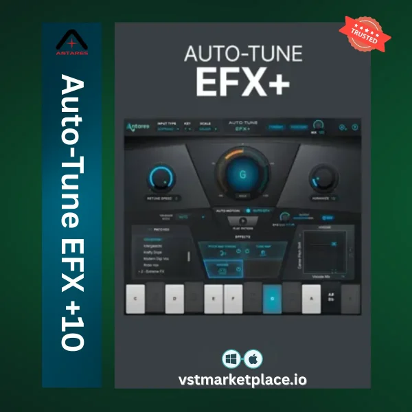Antares Auto-Tune EFX+ 10 vocal tuning and FX engine