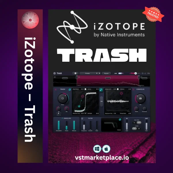 iZotope Trash – Ultimate Distortion FX & Sound Mangler