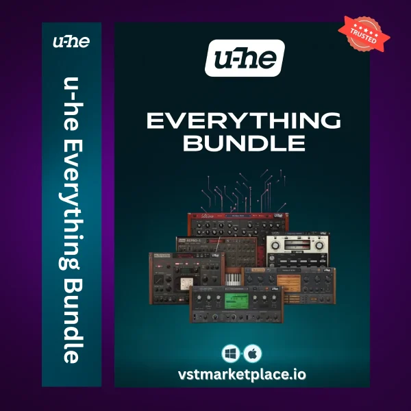 U-he Everything Bundle – Diva Zebra Hive Repro ACE Bazille and FX plugins