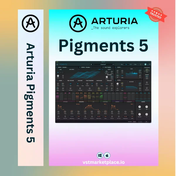 Arturia Pigments 5 Download | Polychrome Synthesizer VST