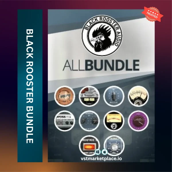 Black Rooster Audio All Bundle - 25+ Vintage Analog Plugins
