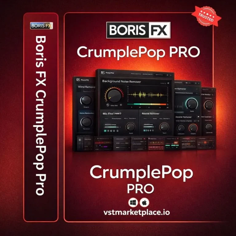 Boris FX CrumplePop Pro Download – AI Audio Cleanup Plugin