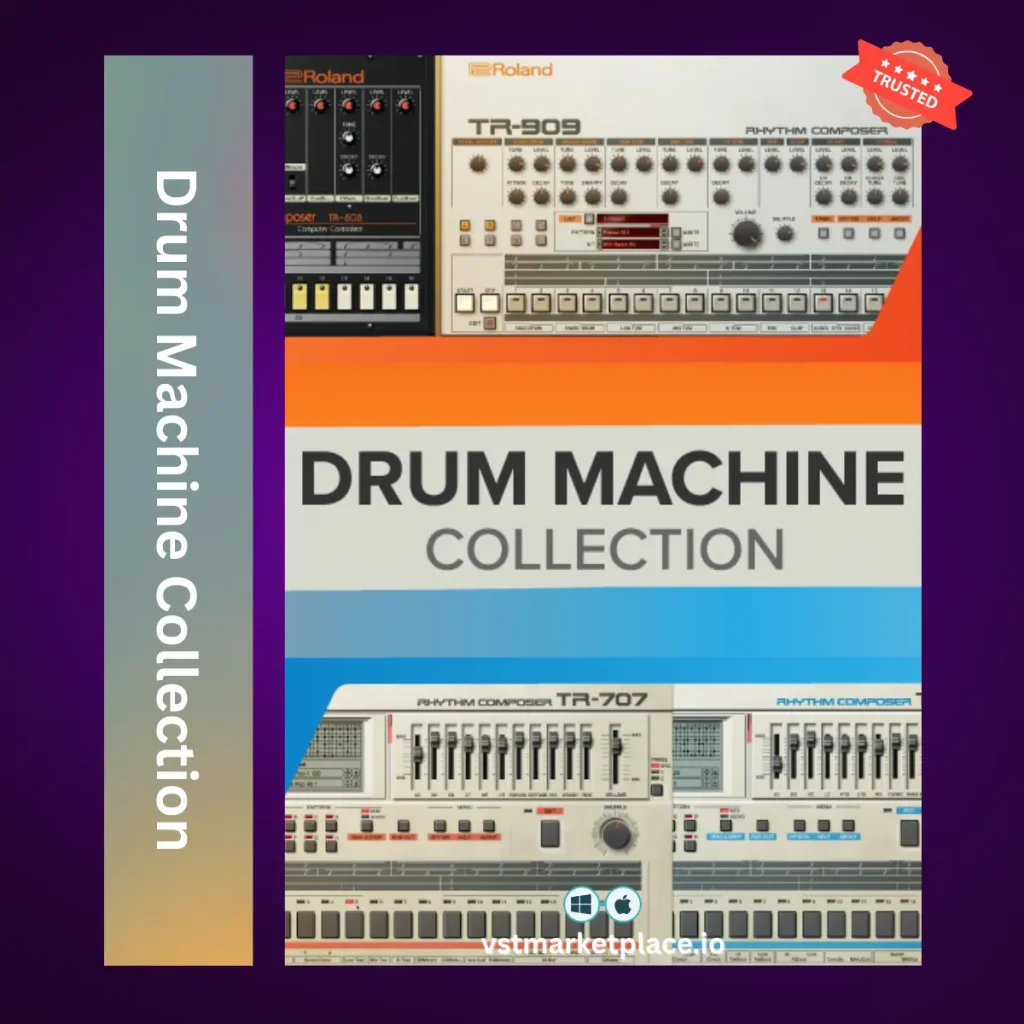 Roland Cloud Drum Machine Collection free Download - 5 TR Plugins