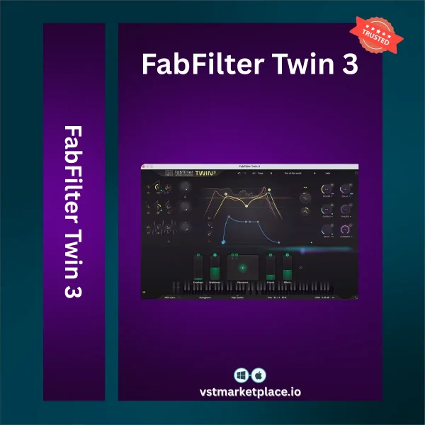 FabFilter Twin 3 Free Download - Virtual Analog Synthesizer Plugin
