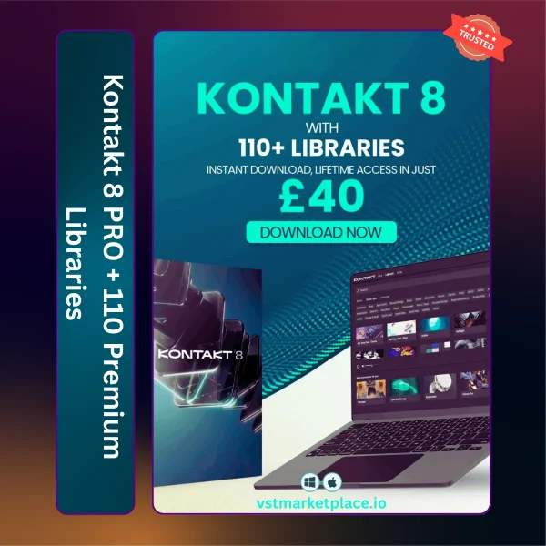 Native Instruments Kontakt 8 PRO Download + 110 Premium Libraries