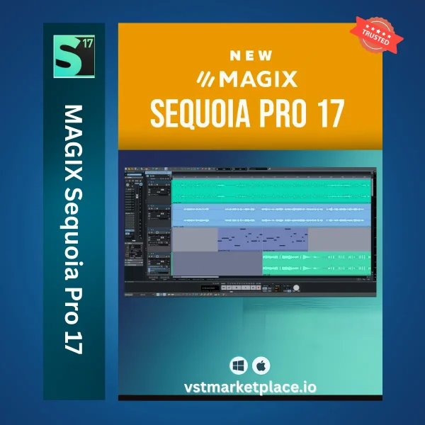MAGIX Sequoia Pro 17 – Elite Mastering, Editing & Broadcast DAW
