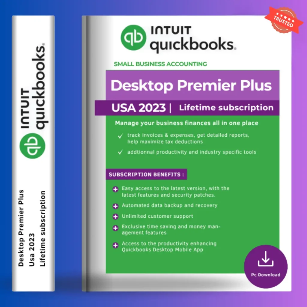 QuickBooks Desktop Premier Plus 2023 | Official License Key
