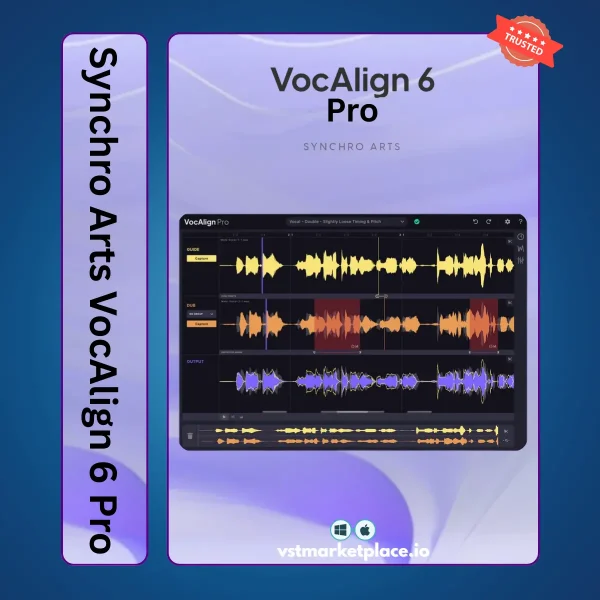 Synchro Arts VocAlign 6 Pro Download - Vocal Alignment Plugin