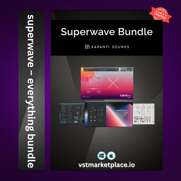 SuperWave Bundle – Vintage Synth & Drum VST Pack