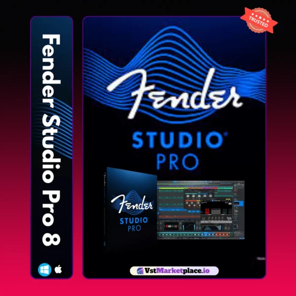 Fender Studio Pro 8 – Guitar & Bass Recording Software