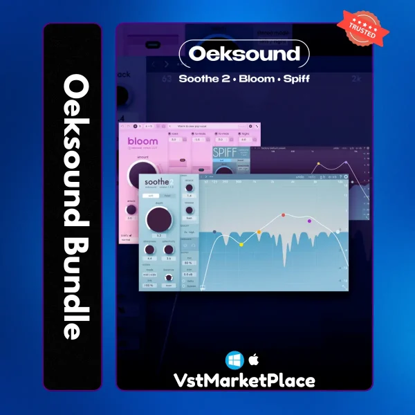 Oeksound Bundle – Soothe2, Bloom & Spiff Intelligent Mixing Plugins