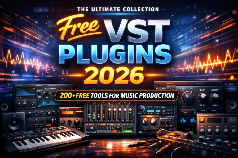 Free VST Plugins 2026 – 200+ free synths, effects and music production tools for Windows and Mac